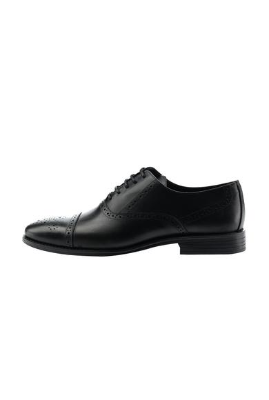 Erkek Giyim - SİYAH 43 Beden Klasik Deri Ayakkabı