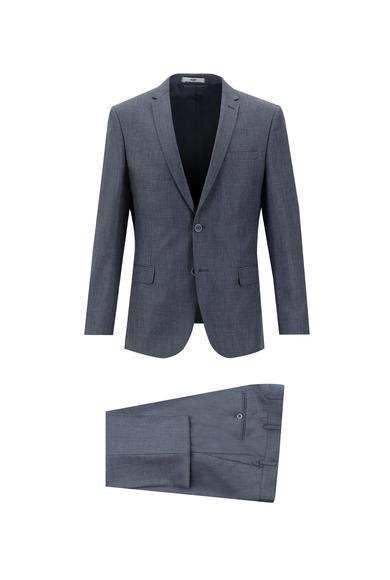 Erkek Giyim - MARENGO 54 Beden Süper Slim Fit Takım Elbise
