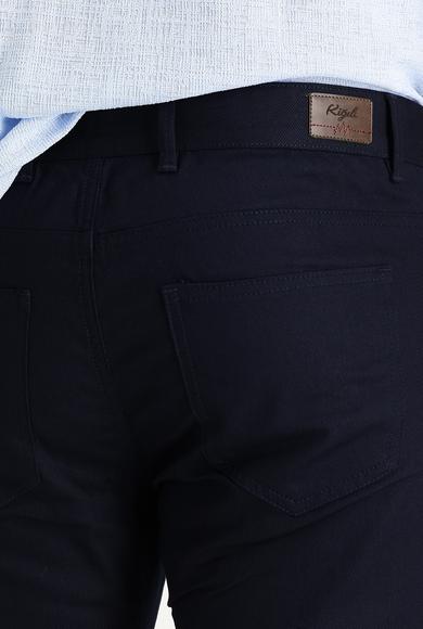 Erkek Giyim - KOYU LACİVERT 54 Beden Slim Fit Spor Pantolon