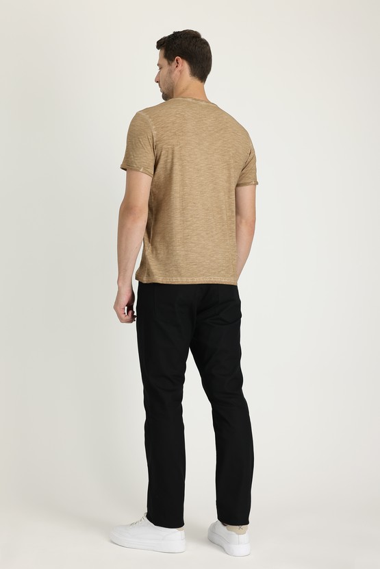 Erkek Giyim - Regular Fit Kanvas / Chino Pantolon