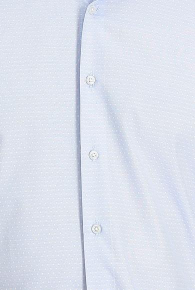 Erkek Giyim - UÇUK MAVİ XS Beden Uzun Kol Oxford Gömlek