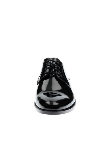Erkek Giyim - SİYAH 45 Beden Klasik Rugan Ayakkabı