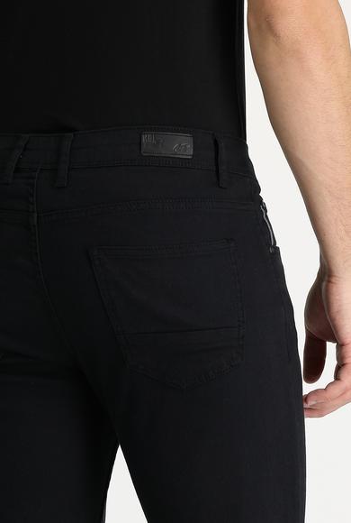 Erkek Giyim - SİYAH 54 Beden Slim Fit Denim Pantolon