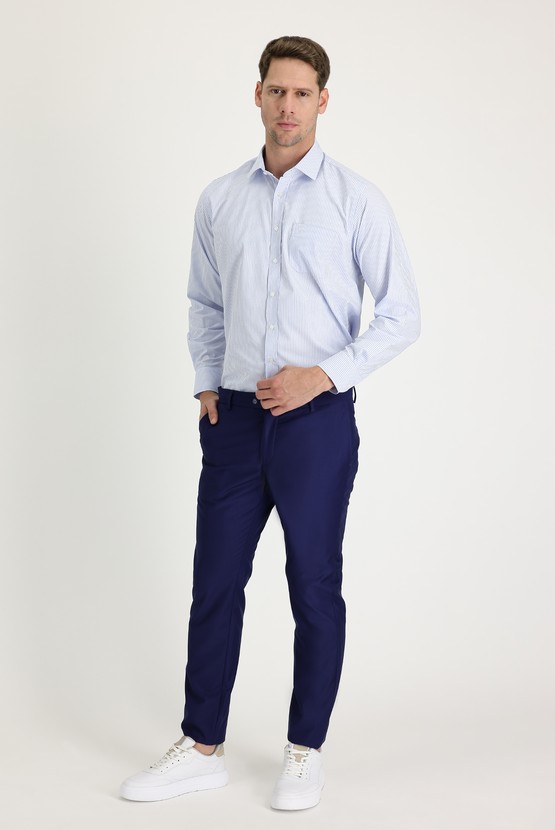 Erkek Giyim - Süper Slim Fit Klasik Pantolon