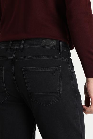 Erkek Giyim - SİYAH 56 Beden Regular Fit Denim Pantolon