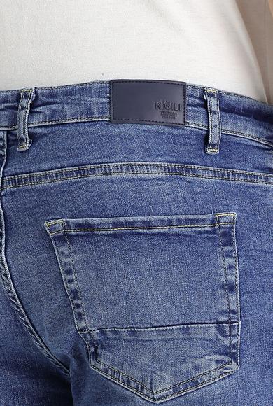 Erkek Giyim - İNDİGO 33 Beden Slim Fit Denim Pantolon