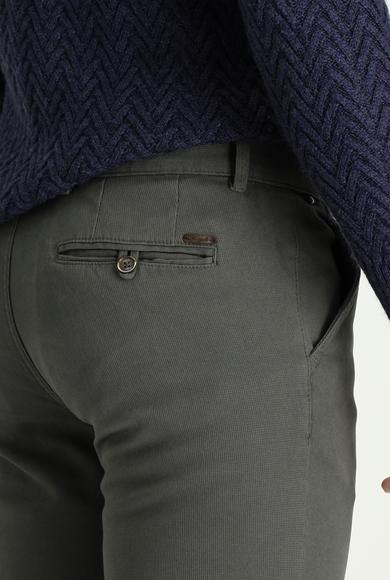 Erkek Giyim - KOYU YEŞİL 56 Beden Slim Fit Spor Pantolon