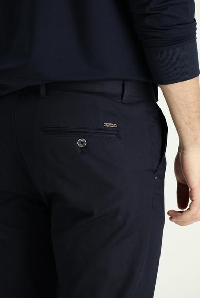 Erkek Giyim - ORTA LACİVERT 50 Beden Regular Fit Spor Pantolon