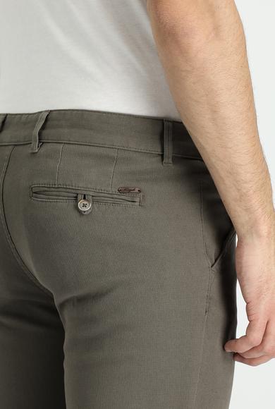 Erkek Giyim - AÇIK HAKİ 48 Beden Slim Fit Spor Pantolon