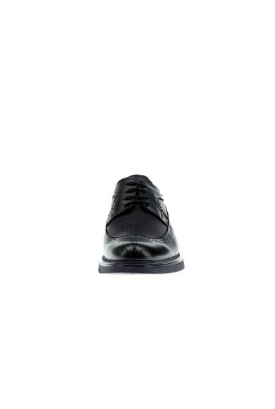 Erkek Giyim - KOYU LACİVERT 45 Beden Bağcıklı Klasik Ayakkabı