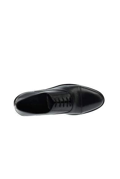 Erkek Giyim - SİYAH 40 Beden Bağcıklı Klasik Deri Ayakkabı