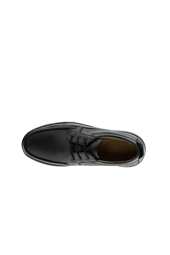 Erkek Giyim - Bağcıklı Casual Deri Ayakkabı