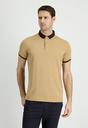  ORTA BEJ  Polo Yaka Regular Fit Tişört