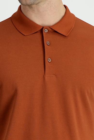 Erkek Giyim - TARÇIN L Beden Polo Yaka Regular Fit Nakışlı Tişört
