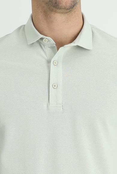Erkek Giyim - TAŞ S Beden Polo Yaka Regular Fit Tişört