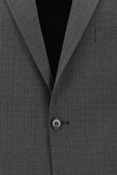 Erkek Giyim - SİYAH 52 Beden Süper Slim Fit Klasik Ceket