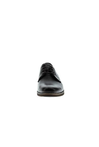 Erkek Giyim - ORTA KAHVE 44 Beden Bağcıklı Klasik Deri Ayakkabı