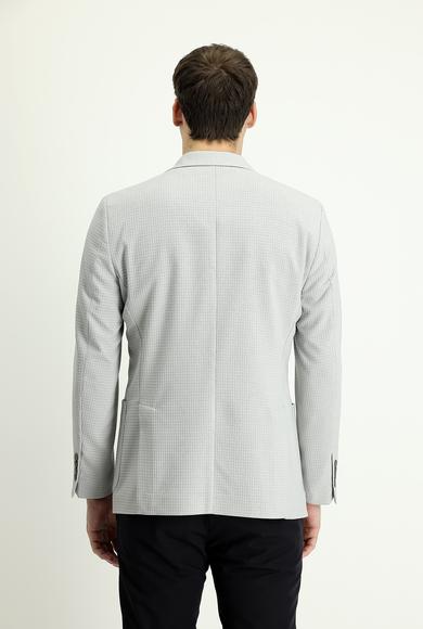 Erkek Giyim - TAŞ 54 Beden Klasik Kareli Ceket