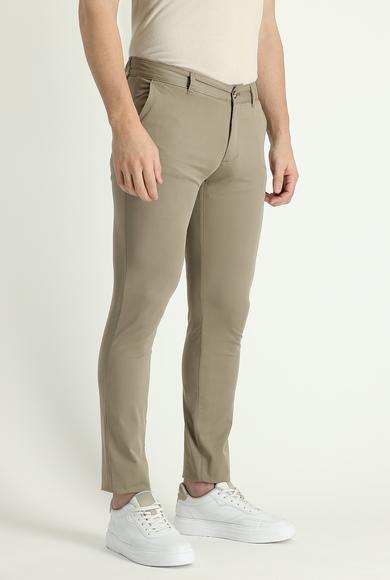 Erkek Giyim - AÇIK VİZON 54 Beden Slim Fit Spor Pantolon