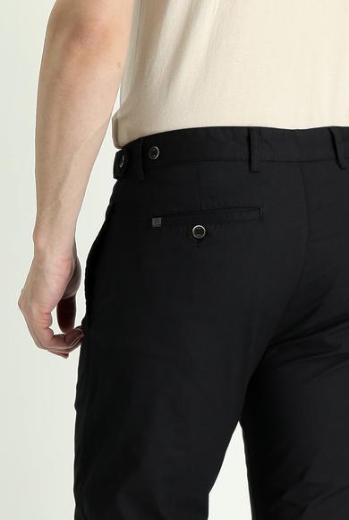 Erkek Giyim - SİYAH 54 Beden Regular Fit Spor Pantolon