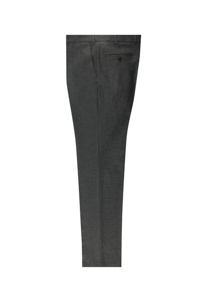 Erkek Giyim - ORTA ANTRASİT 50 Beden Slim Fit Klasik Pantolon