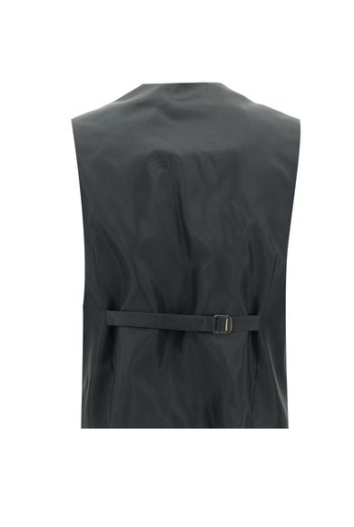 Erkek Giyim - AÇIK FÜME 54 Beden Regular Fit Yünlü Kombinli Yelekli Takım Elbise