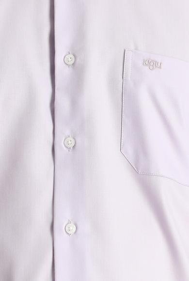 Erkek Giyim - LİLA 3X Beden Uzun Kol Non Iron Klasik Gömlek