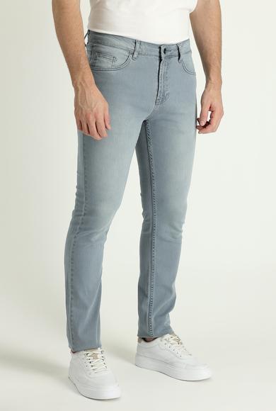 Erkek Giyim - İNDİGO 46 Beden Süper Slim Fit Denim Pantolon