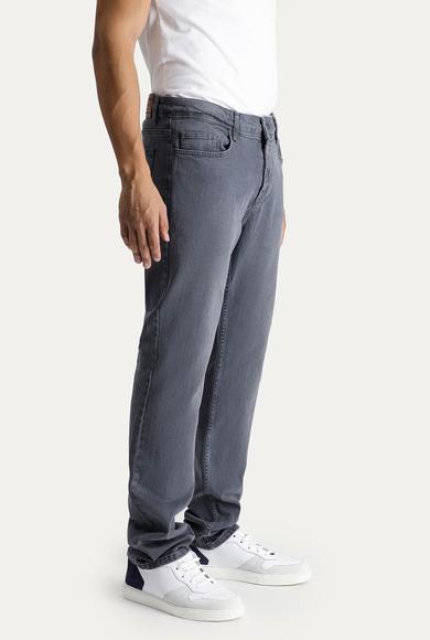 Erkek Giyim - AÇIK VİZON 58 Beden Regular Fit Denim Pantolon