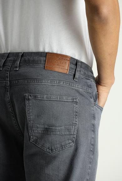 Erkek Giyim - AÇIK VİZON 58 Beden Regular Fit Denim Pantolon