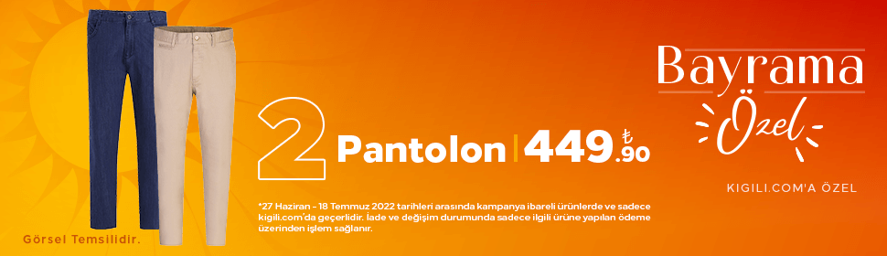2 Pantolon 449.90 TL