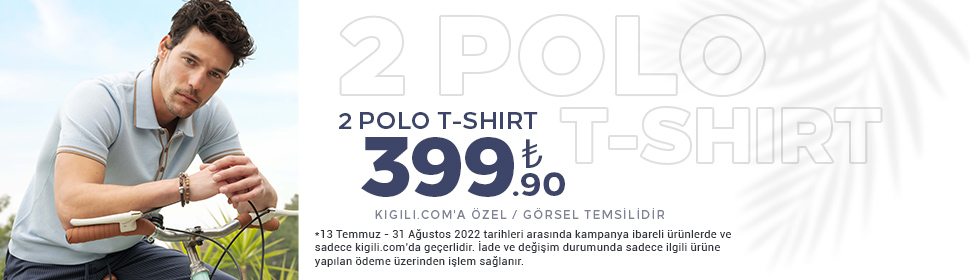 2 Polo Tişört 399.90 TL